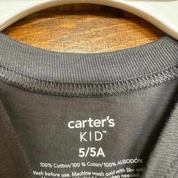 Carter's Long Sleeve Graphic Shirts- 4 Pack of Shirts NWT - Picture 9 of 12